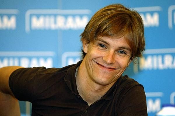Linus Gerdemann is happy with Team Milram. The German left Team Columbia early to join his home team.
