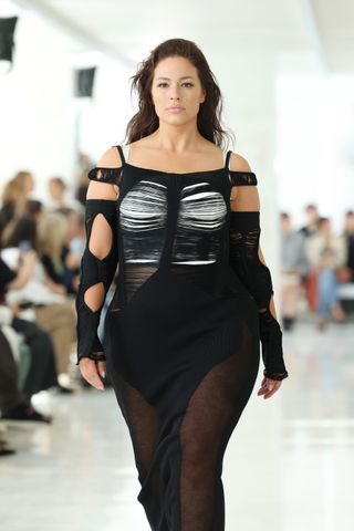 Ashley Graham at Milan Fashion Week