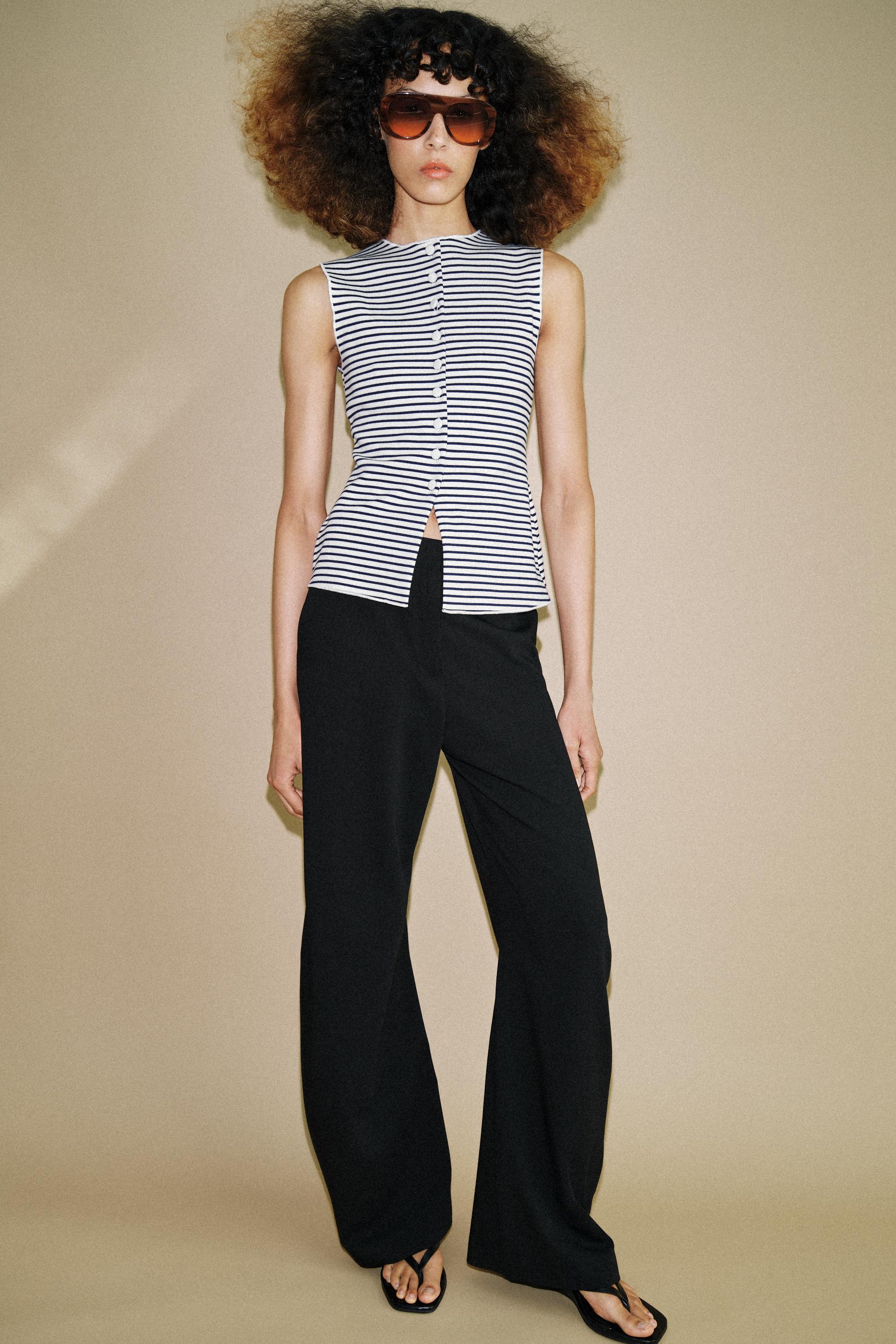 Buttoned Waistcoat Top