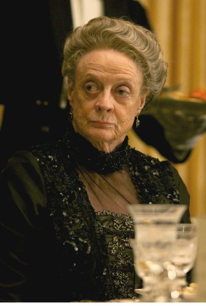 debate-downton abbey-maggie smith-woman and home