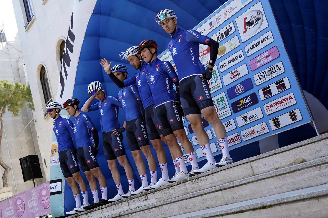 Settimana Internazionale Coppi e Bartali 2022 37th Edition 2nd stage Riccione Longiano 1659 km 23032022 Italy photo Massimo FulgenziSprintCyclingAgency2022