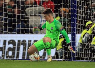 After a nervy night at Stamford Bridge Kepa Arrizabalaga was the hero for Chelsea in a penalty shootout with Frankfurt