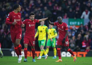 Sadio Mane got Liverpool back on level terms