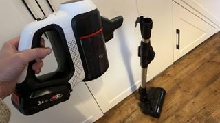 bosch unlimited 7 stood up on its own without handheld unit
