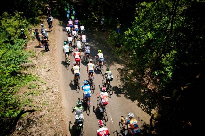 The view from stage 5, Tour of Japan 2013