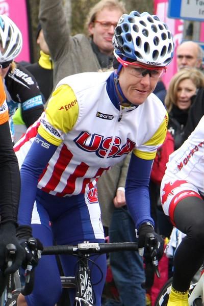Leader Kristin Armstrong (Team USA)
