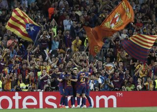 Barcelona came from behind at the Nou Camp