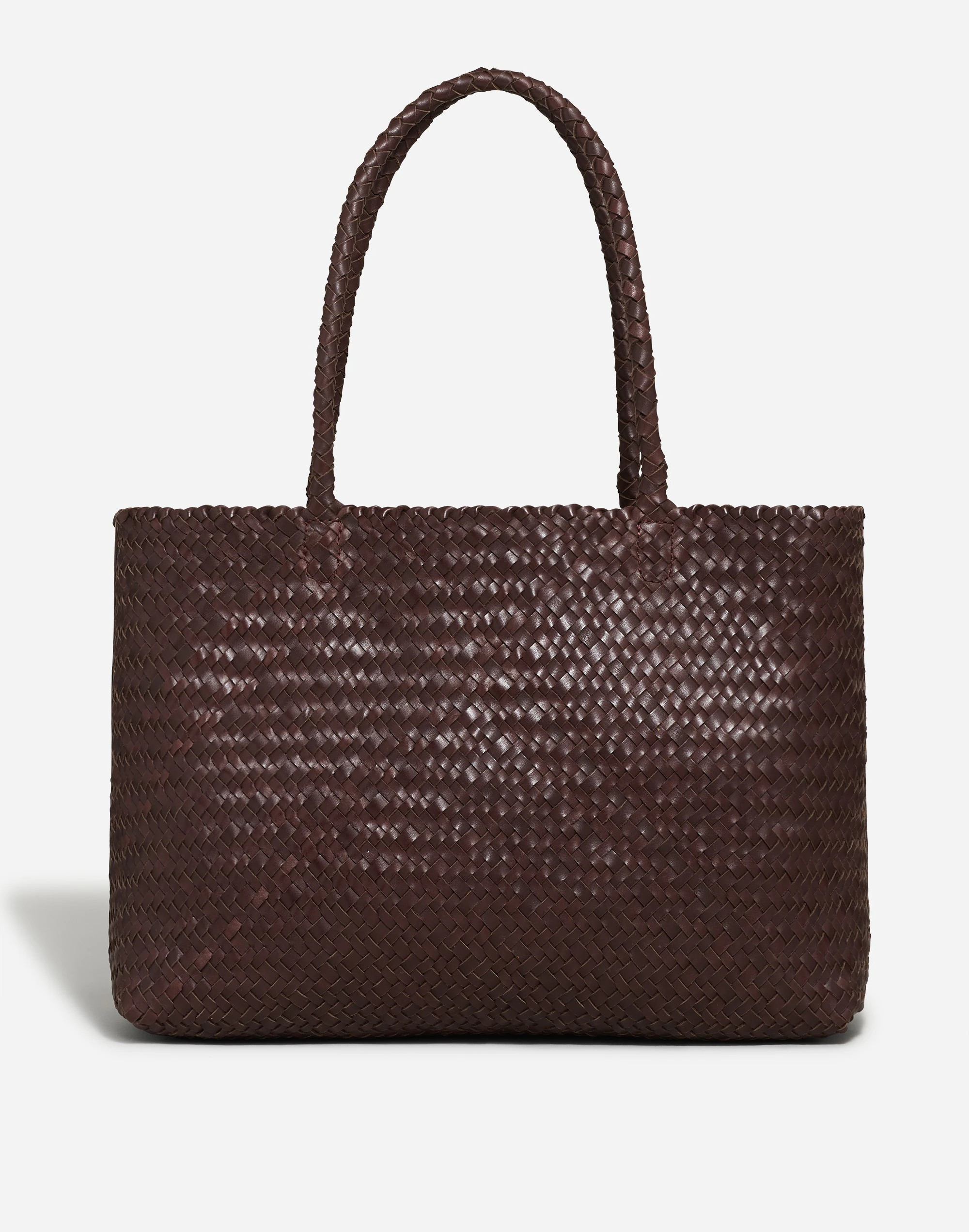 The Handwoven Leather Tote