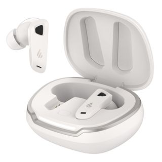 Edifier NeoBuds Pro 2 earbuds in ivory.