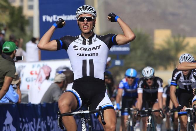 Marcel Kittel (Giant Shimano) powers to the win