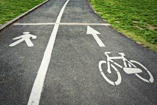 Image of an off road cycle path