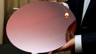 Intel Kaby Lake silicon wafer