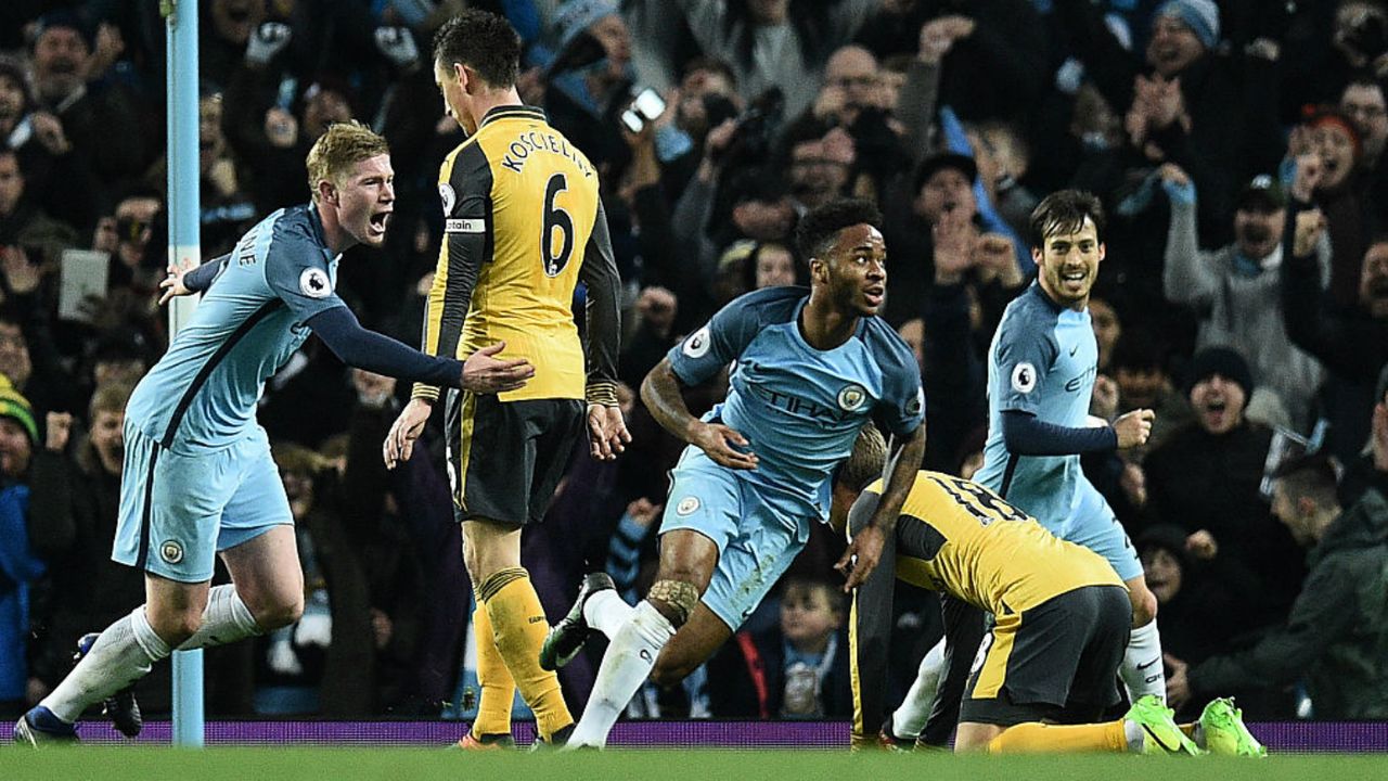 Man City 2 Arsenal 1