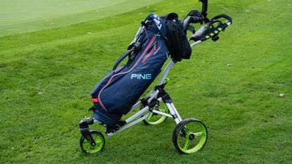 Caddymatic 360˚ Swivelease push trolley