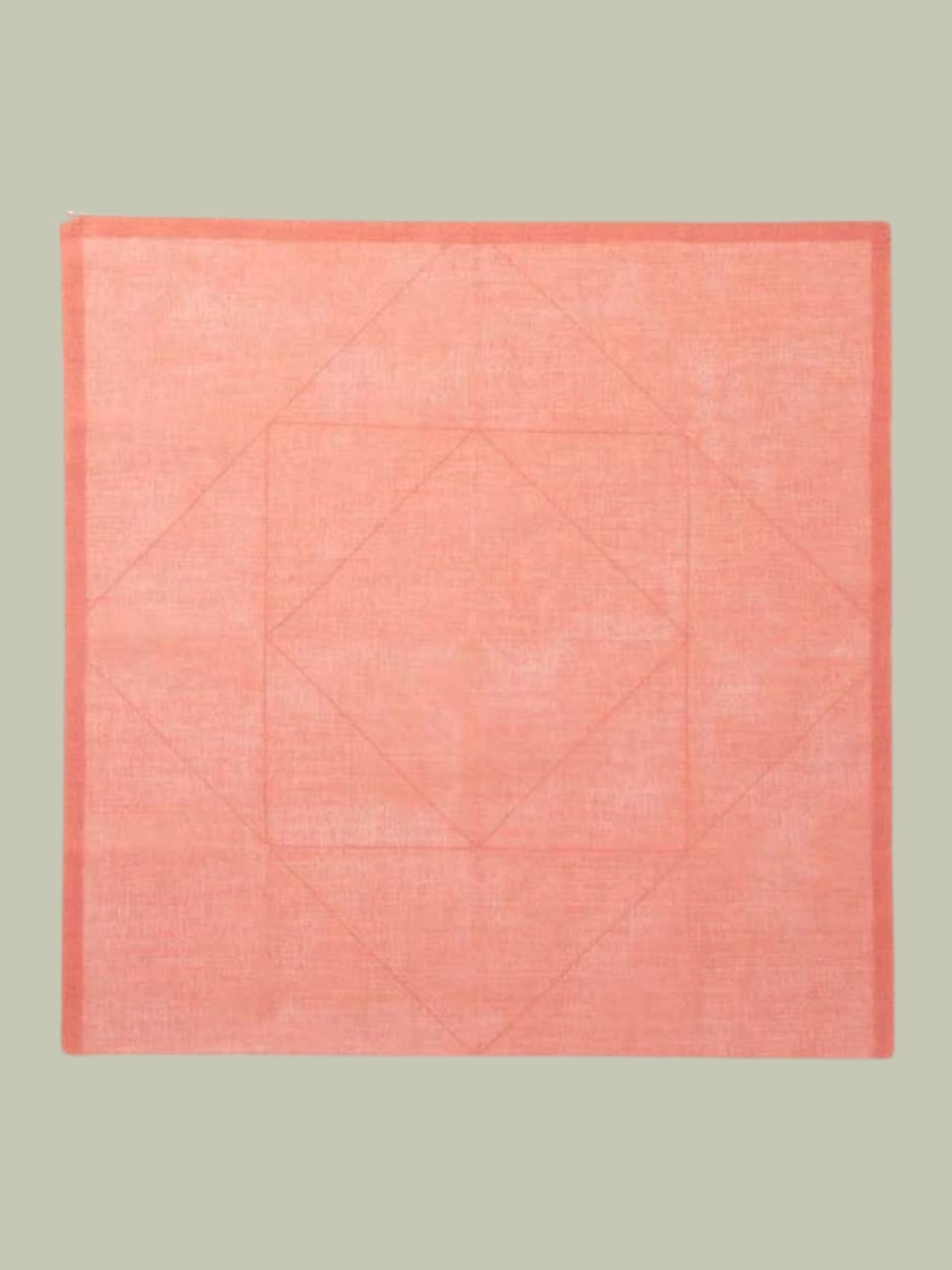 A peachy-pink cloth from Nakagawa