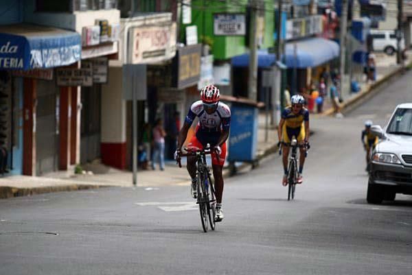 The climb tested riders' legs.
