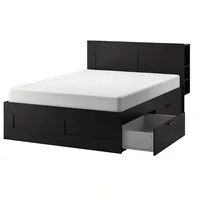 IKEA BRIMNES Bed Frame With Storage & Headboard IKEA BRIMNES Bed Frame With Storage & Headboard