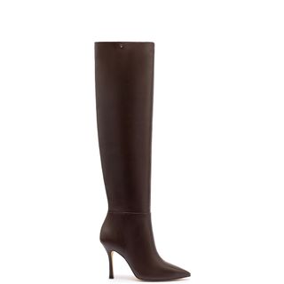 Kate Hi Boot in Brown Leather