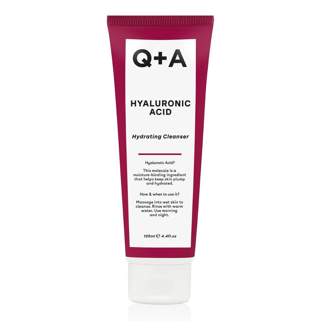 Q+A Hyaluronic acid hydrating cleanser