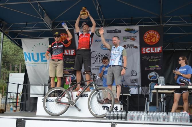 The 2014 single speed Big Bear podium