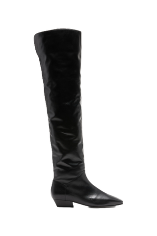 Banana Republic Italian Leather Over-The-Knee Boot (Were $450) 