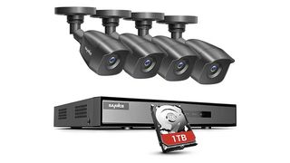 security cameras and hard disk