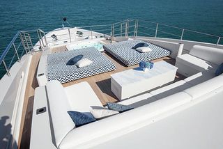 Motor yacht H which offers charters in the Caribbean