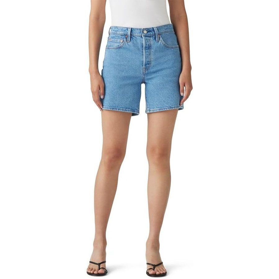 Levi's Women's 501 Mid Thigh Short, (new) Multiple Choice