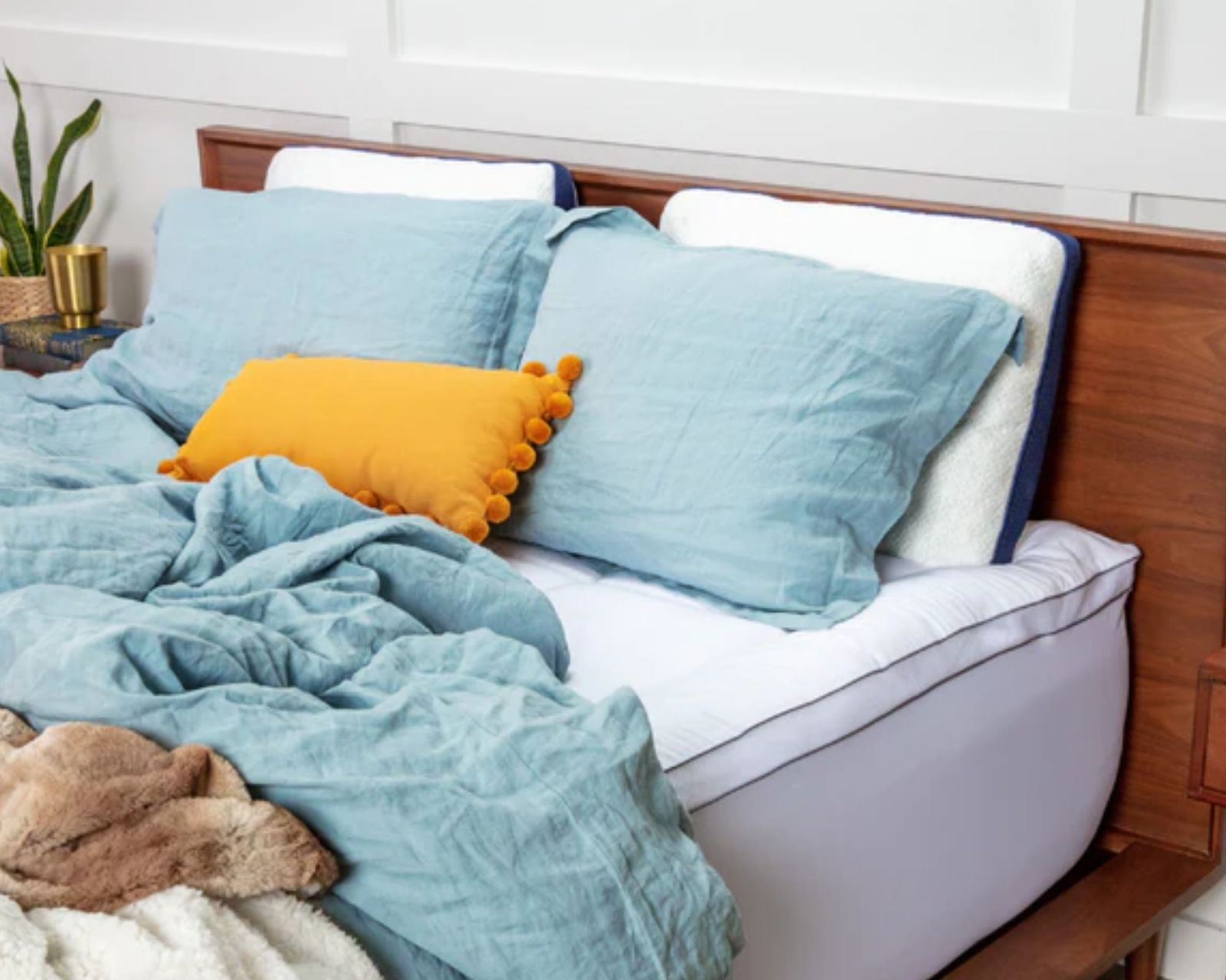8 amazing mattress toppers to take your bed from lumpy to lush Real Homes