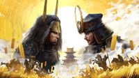 Shogun 2 artwork showing generals facing off.