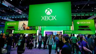 Microsoft booth at E3 2013