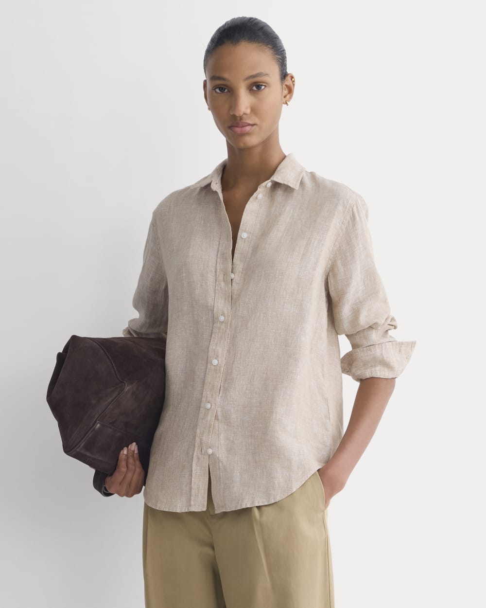 The Must-Have Shirt in Linen | Cornstalk Chambray - 00