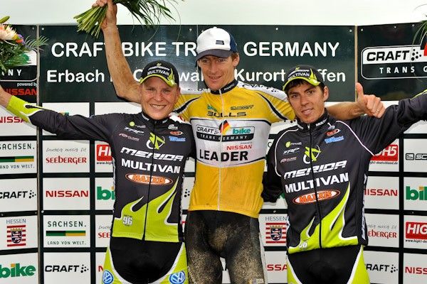 Men's overall podium