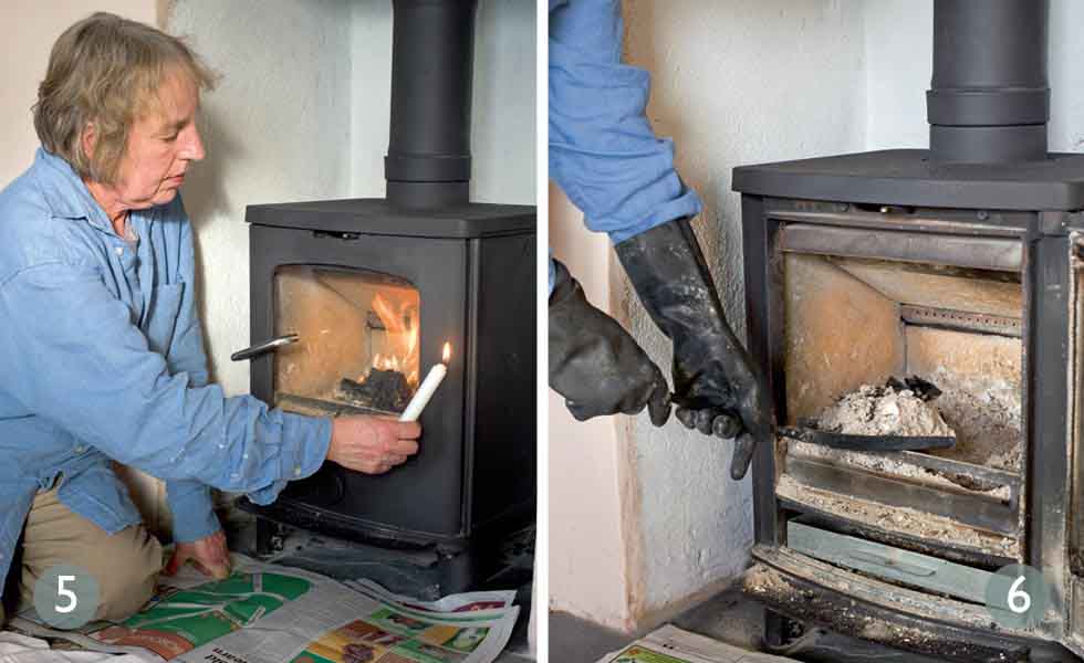 How to clean a wood burning stove Real Homes