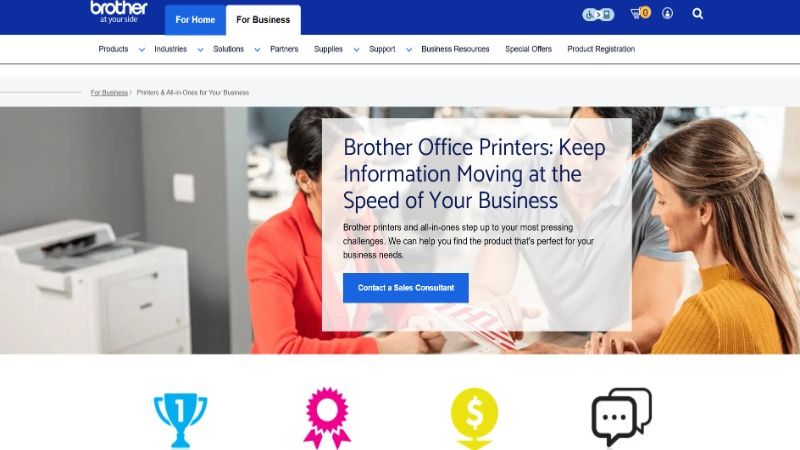 These Brother printers are 10% off and come with a full year of ink or ...
