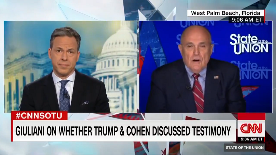 Rudy Giuliani on CNN