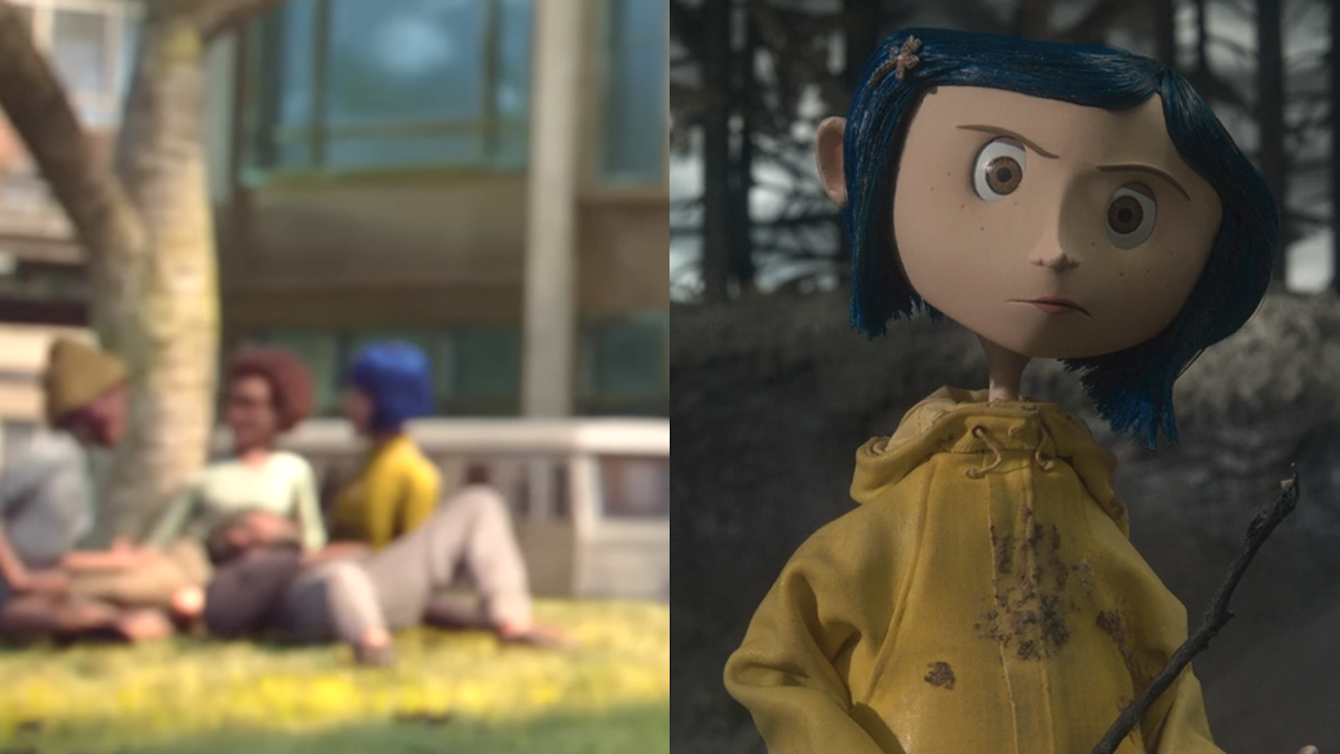 Coraline easter egg in Wildwood