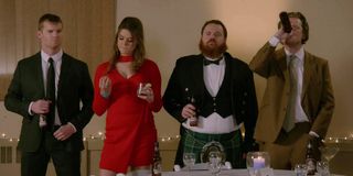 Jared Keeso, Kaniehtiio Horn, K. Trevor Wilson, and Nathan Dales on Letterkenny
