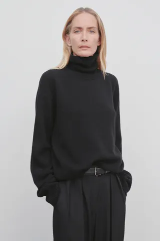 The Row, Stepny Turtleneck in Wool and Cashmere