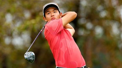 Ratchanon Chantananuwat takes a shot at the US Amateur