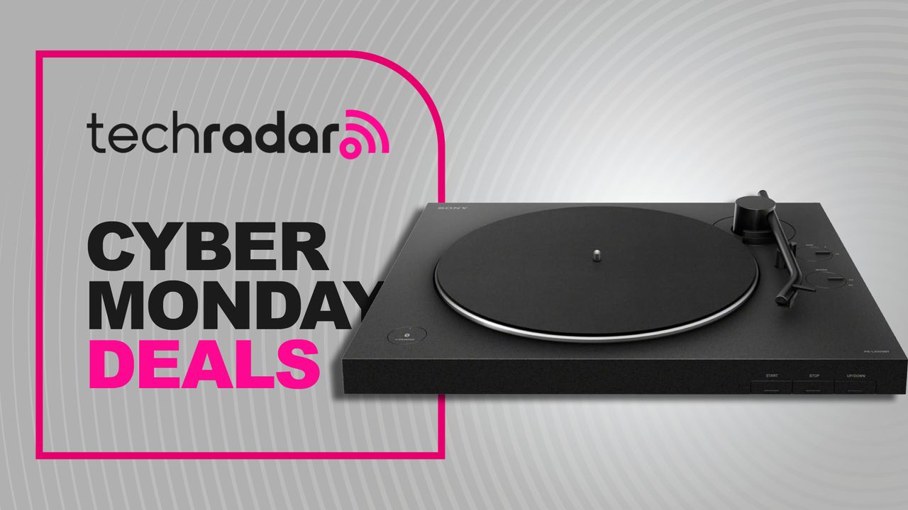 I test hi-fi systems and if you buy just one thing this Cyber Monday, make it this sexy Sony Bluetooth turntable