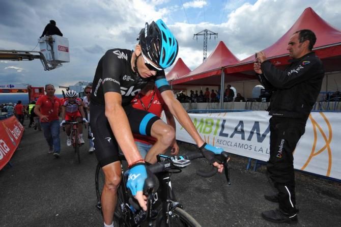 Chris Froome (Team Sky) was aggressive today