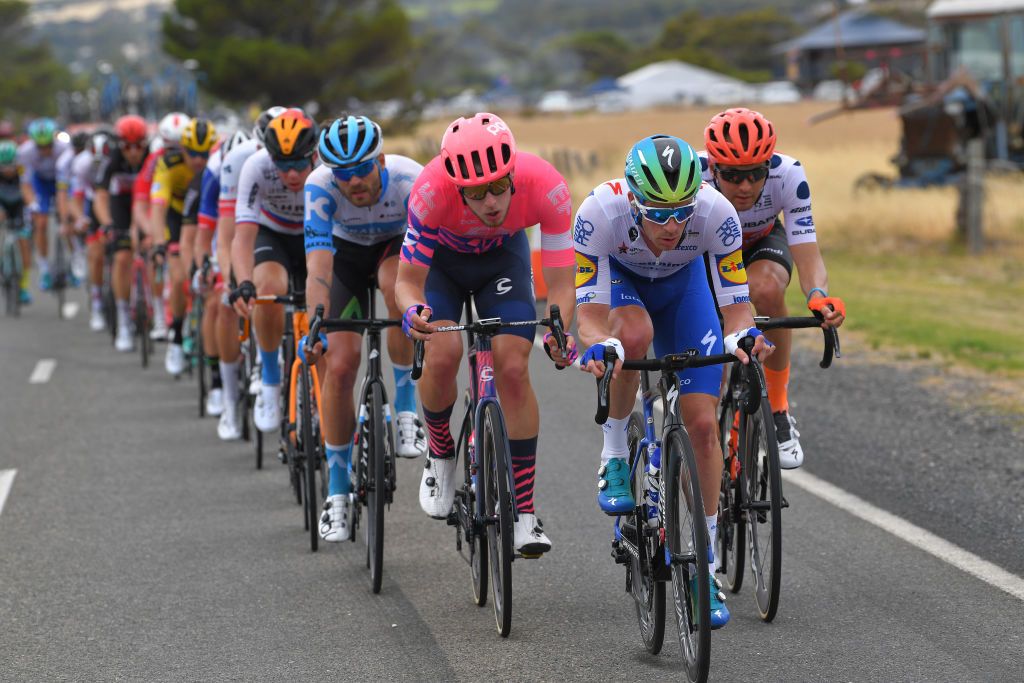 Iljo Keisse, Jonas Rutsch and Rick Zabel