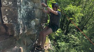 Climbing in the Wye Valley