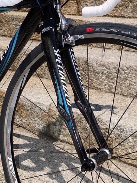 The FACT carbon fork also continues to utilize the suprisingly effective Zertz elastomeric dampers.