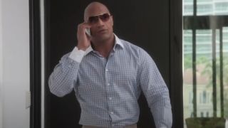 The Rock on Ballers