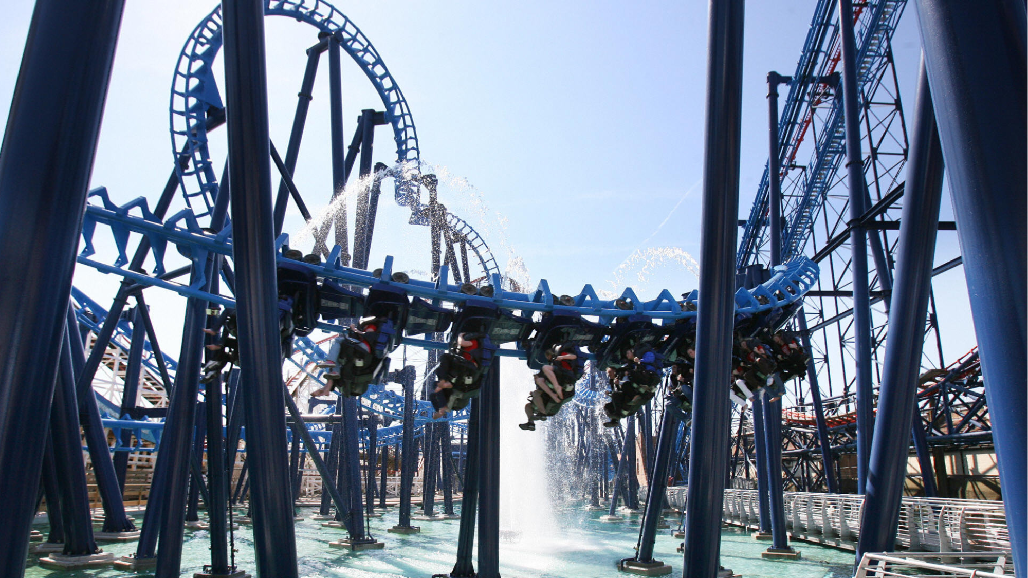 Infusion rollercoaster at Blackpool Pleasure Beach
