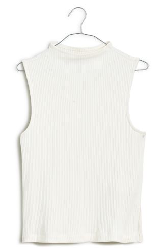 Madewell, Side Slit Mock Neck Tank