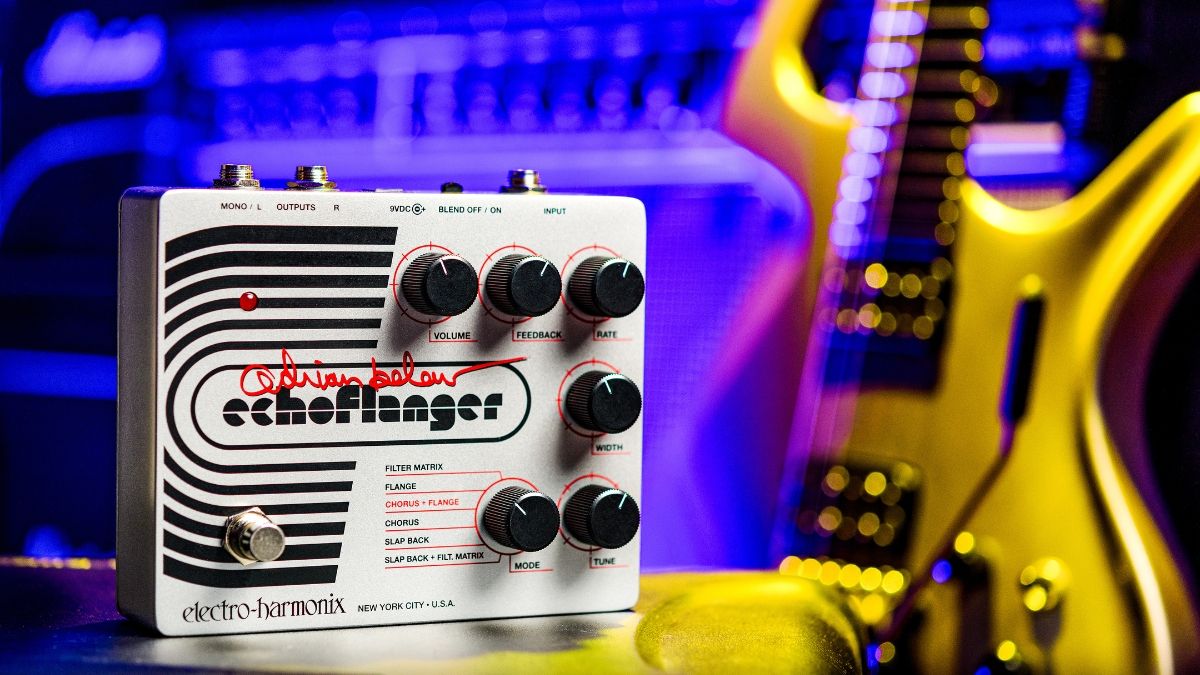 “The one company you could make do things they’re not supposed to do”: Electro-Harmonix puts Adrian Belew’s most famous sounds into a signature Echoflanger pedal