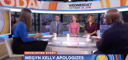 Megyn Kelly apologizes for blackface comments.